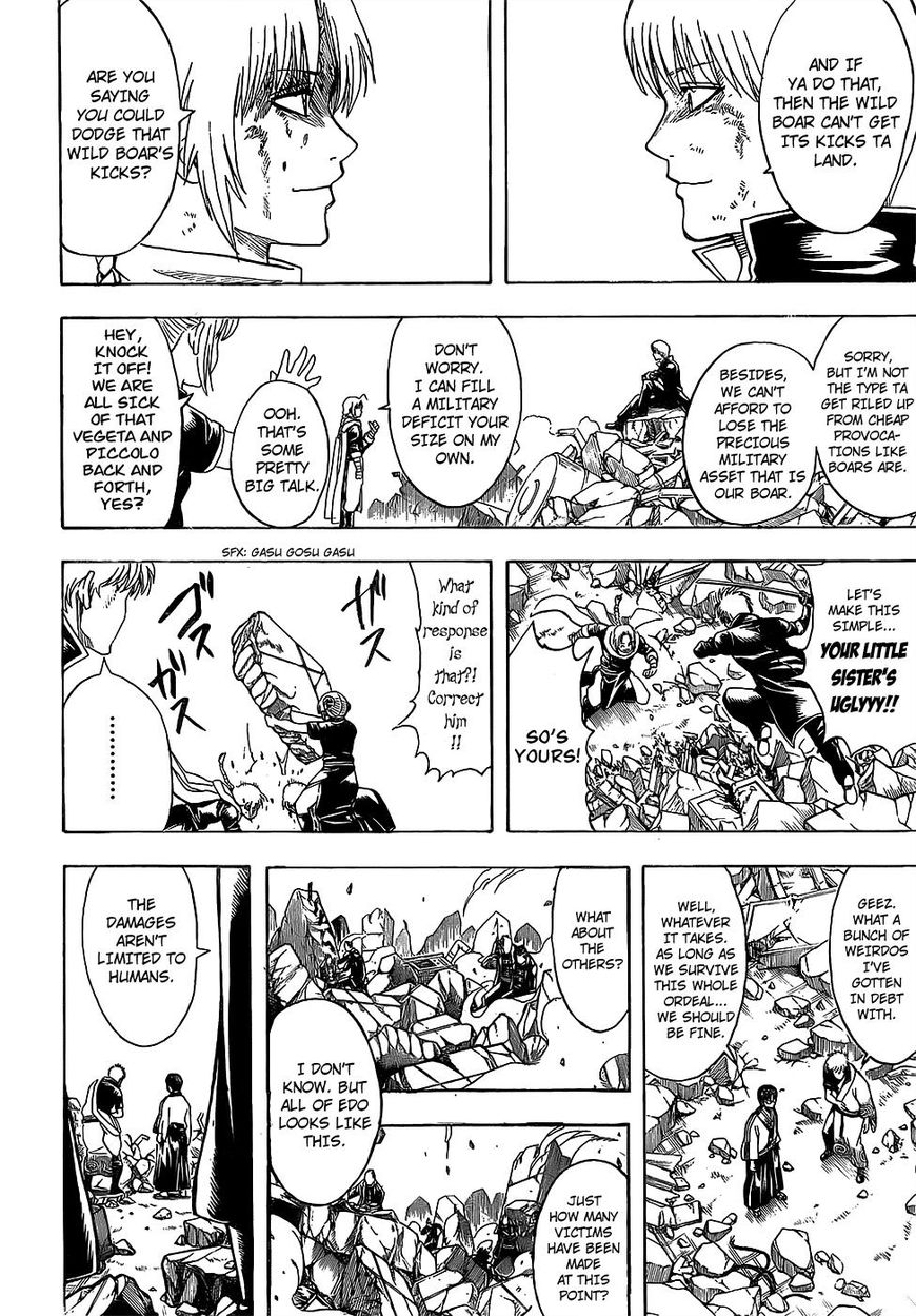 Gintama Chapter 650 page 4 - Chapter 650 : Be Careful You Don't Drink Too Much Dom Perignon