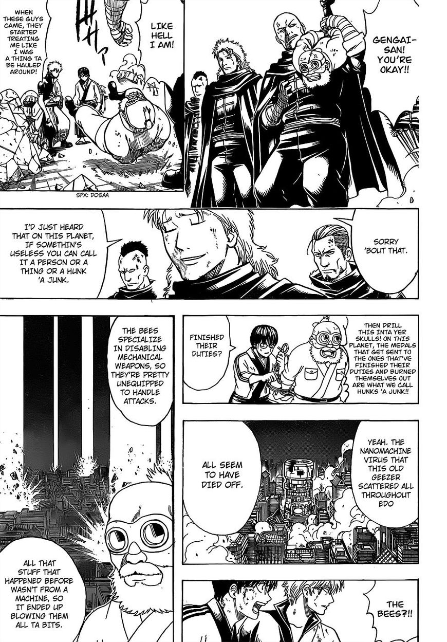 Gintama Chapter 650 page 5 - Chapter 650 : Be Careful You Don't Drink Too Much Dom Perignon