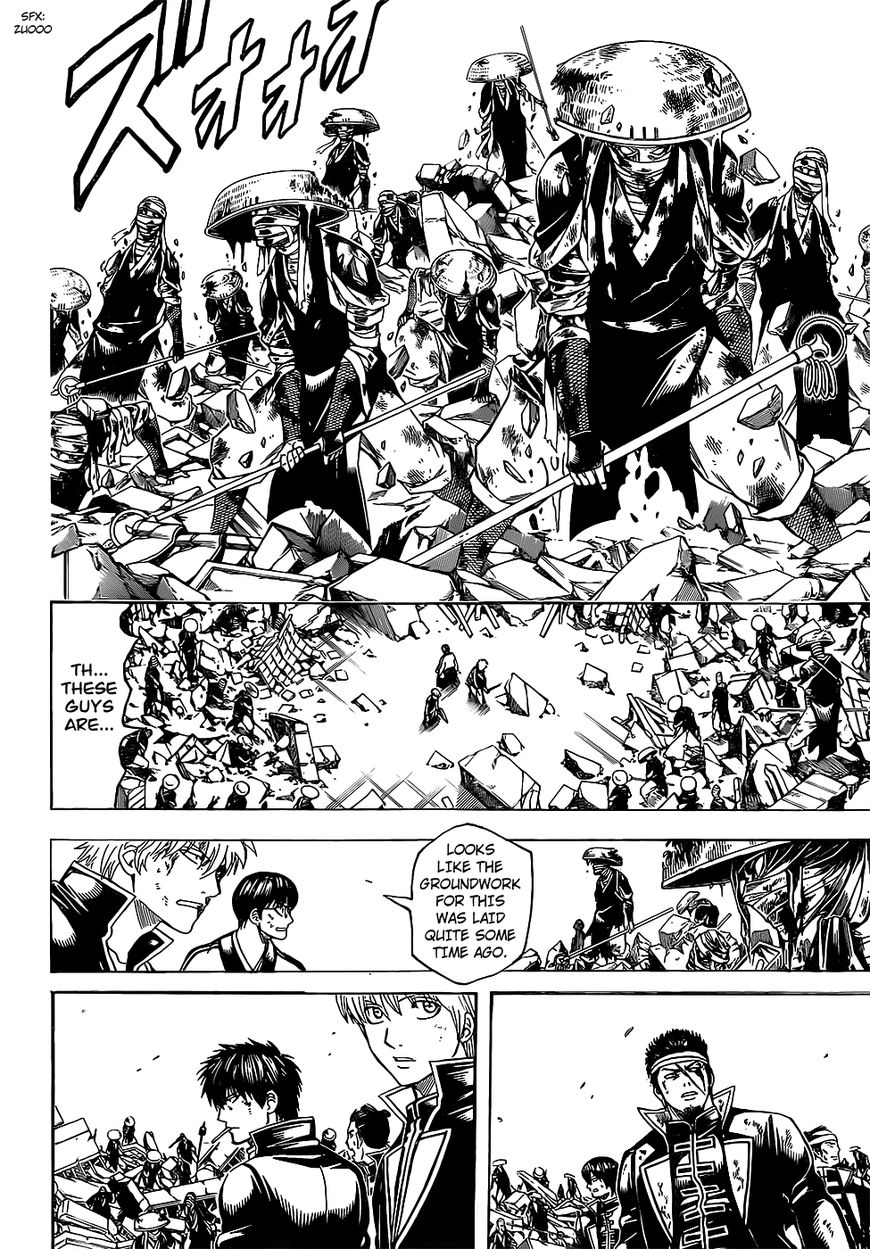 Gintama Chapter 651 page 12 - Chapter 651 : When You Need a Hand, Ask A Beast With Paw Pads