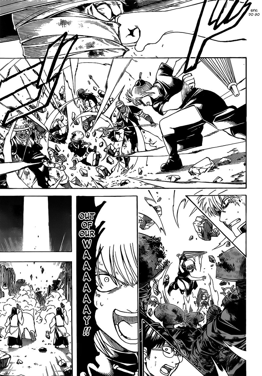 Gintama Chapter 651 page 13 - Chapter 651 : When You Need a Hand, Ask A Beast With Paw Pads