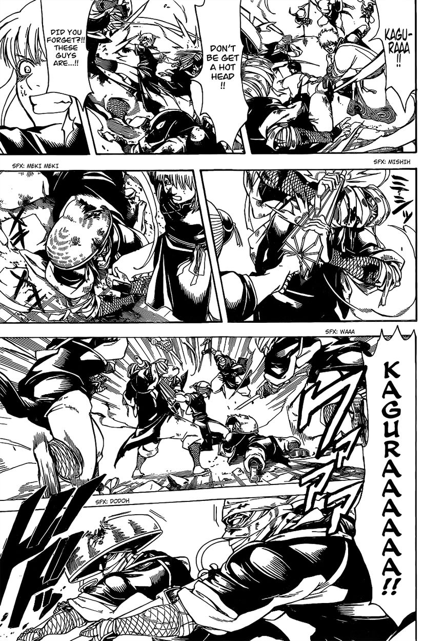 Gintama Chapter 651 page 15 - Chapter 651 : When You Need a Hand, Ask A Beast With Paw Pads