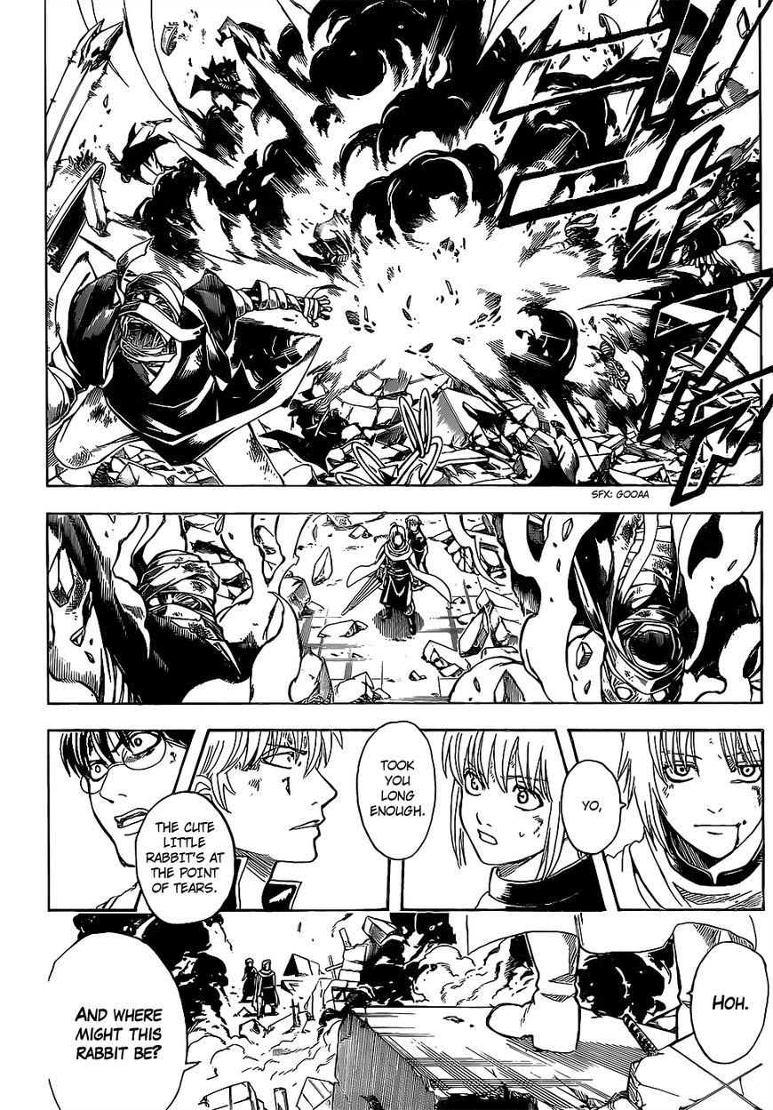 Gintama Chapter 651 page 18 - Chapter 651 : When You Need a Hand, Ask A Beast With Paw Pads