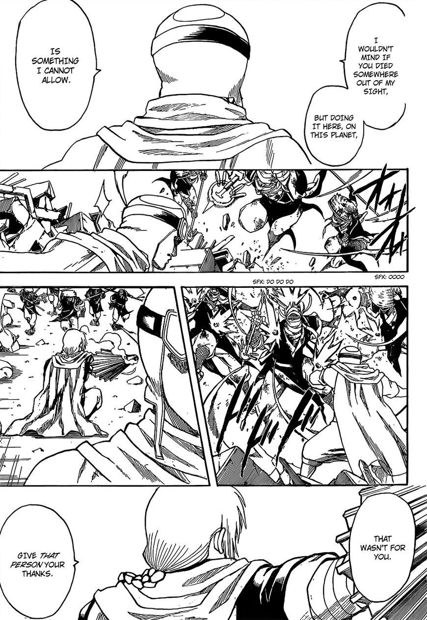 Gintama Chapter 652 page 13 - Chapter 652 : The Planet of the End of the World and the Beginning of a Family