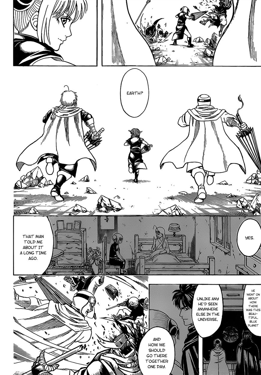 Gintama Chapter 652 page 14 - Chapter 652 : The Planet of the End of the World and the Beginning of a Family