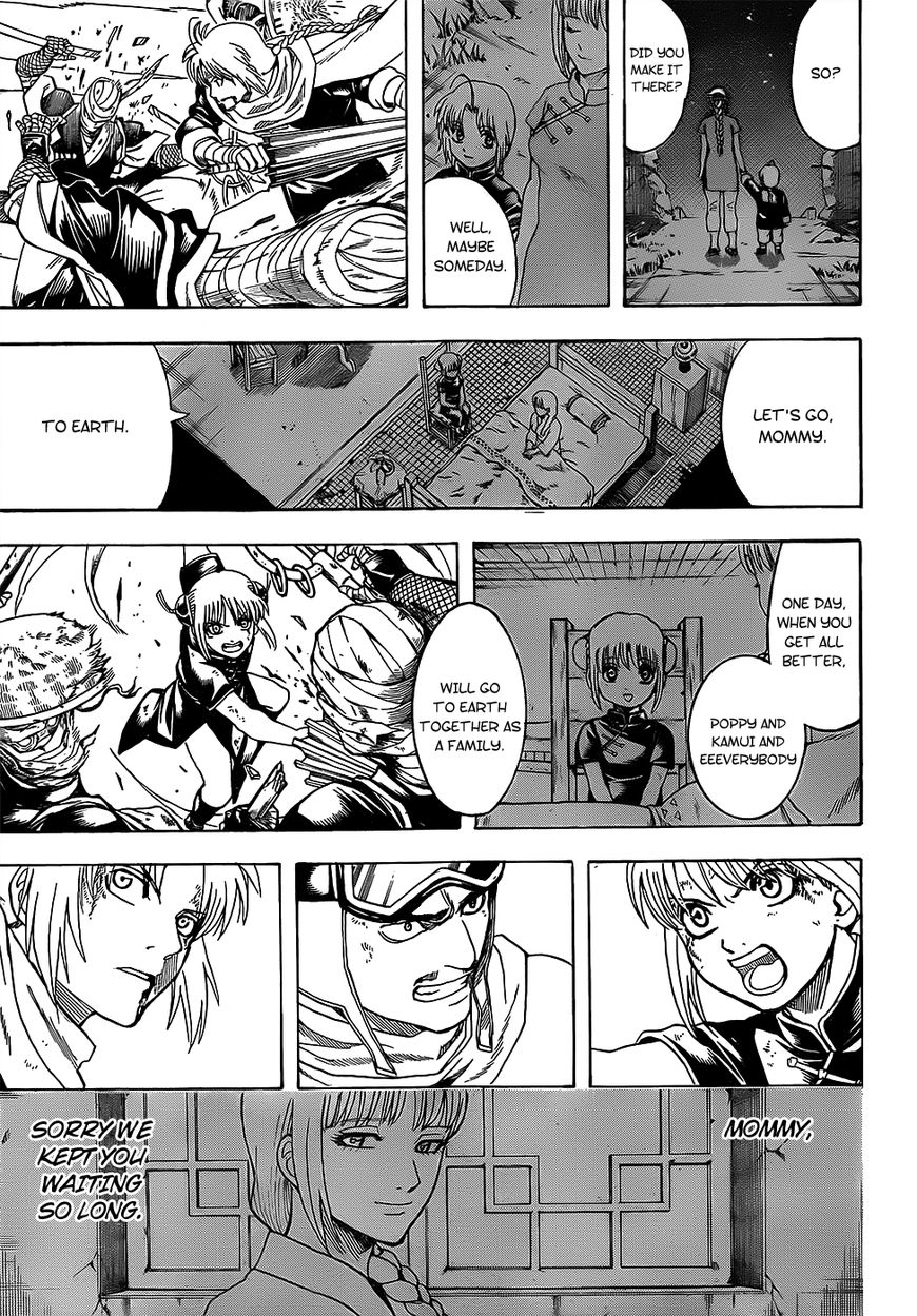 Gintama Chapter 652 page 15 - Chapter 652 : The Planet of the End of the World and the Beginning of a Family