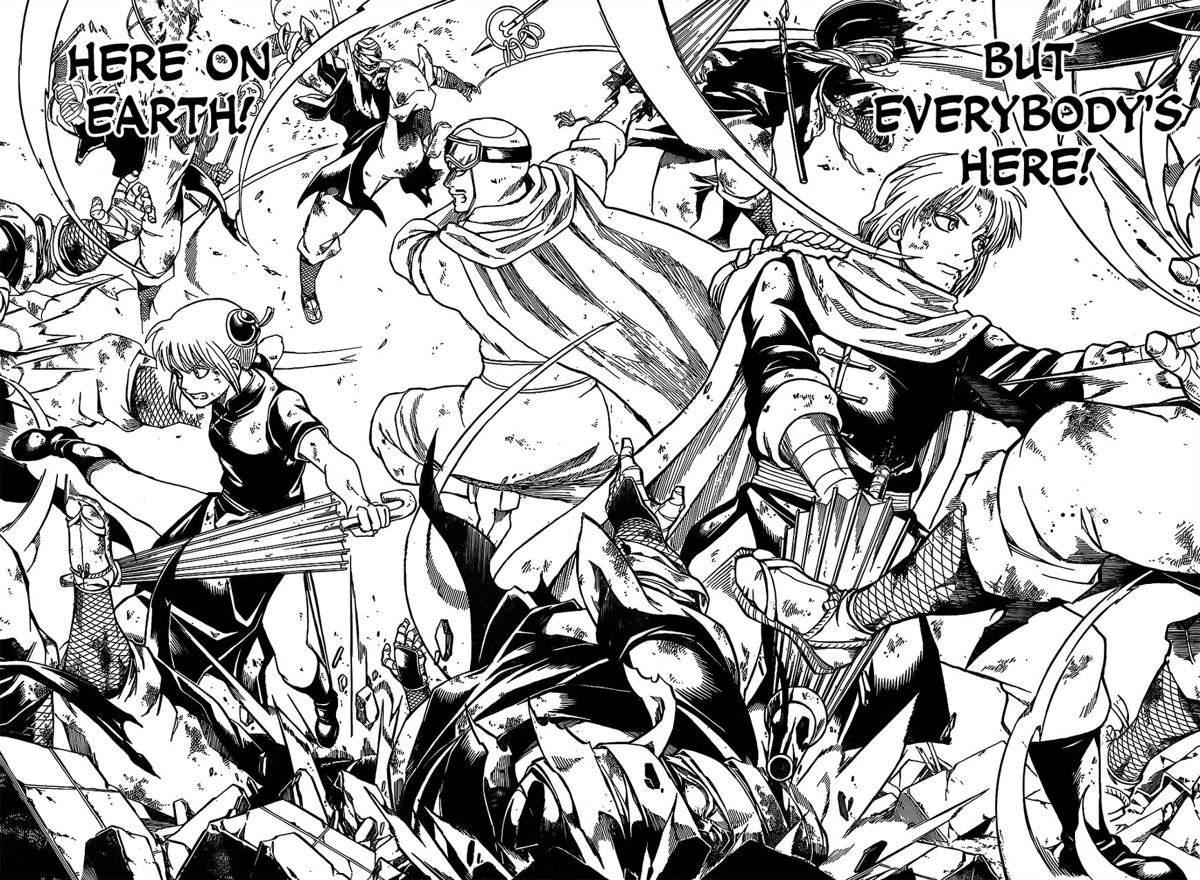 Gintama Chapter 652 page 16 - Chapter 652 : The Planet of the End of the World and the Beginning of a Family