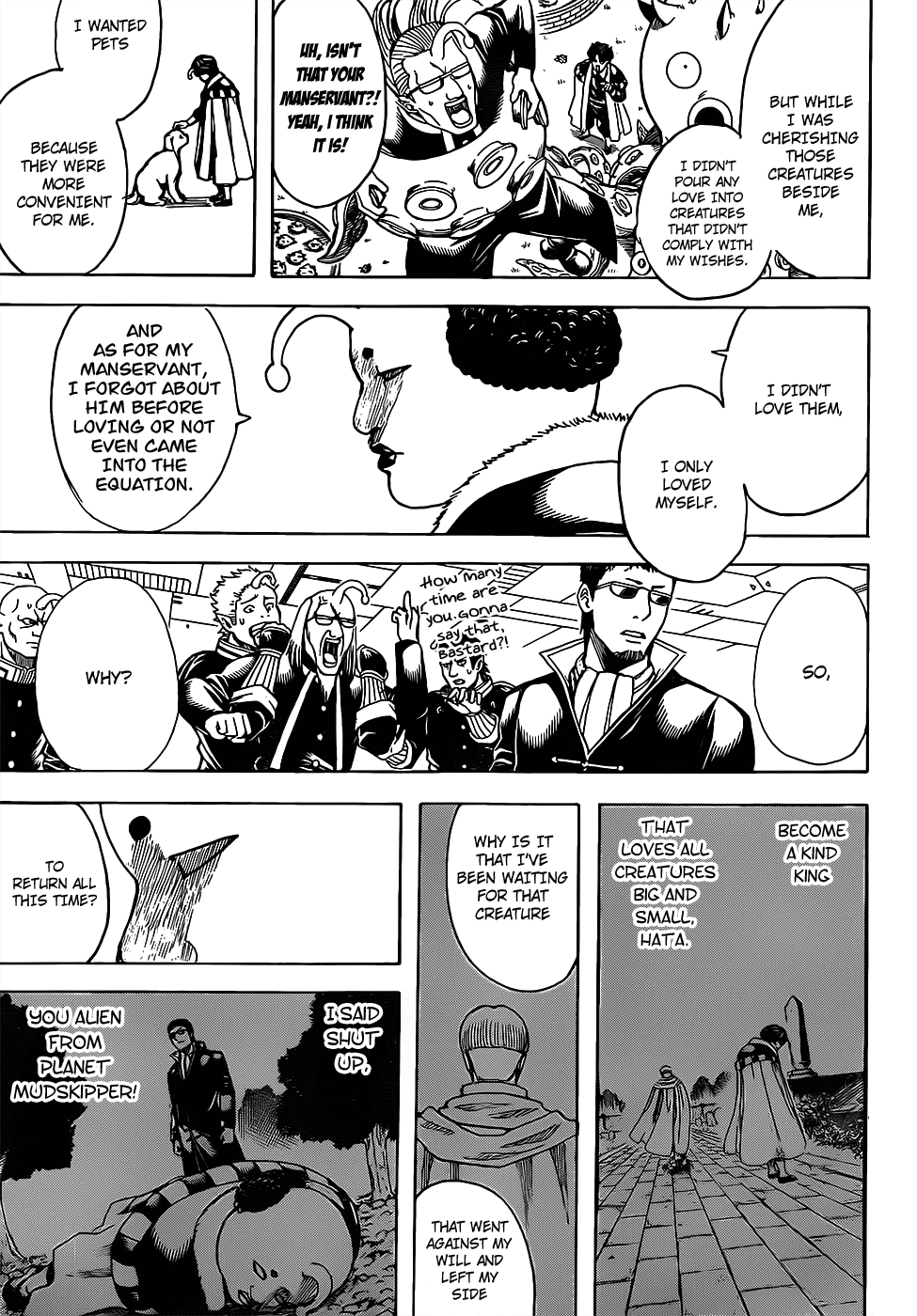 Gintama Chapter 655 page 11 - Chapter 655 : It's Hard to See the Bottom From the Sky, but it's Easy to See the S...
