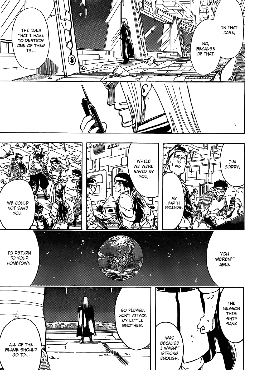 Gintama Chapter 655 page 13 - Chapter 655 : It's Hard to See the Bottom From the Sky, but it's Easy to See the S...