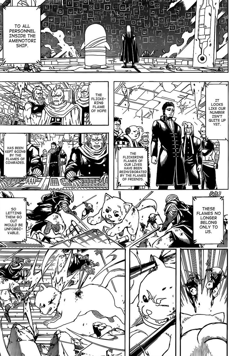 Gintama Chapter 657 page 12 - Chapter 657 : Dogs Love their Pack