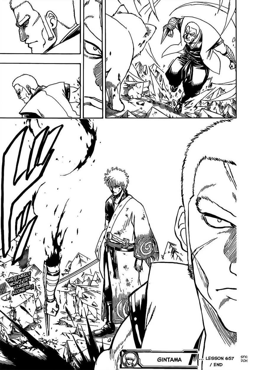 Gintama Chapter 657 page 18 - Chapter 657 : Dogs Love their Pack