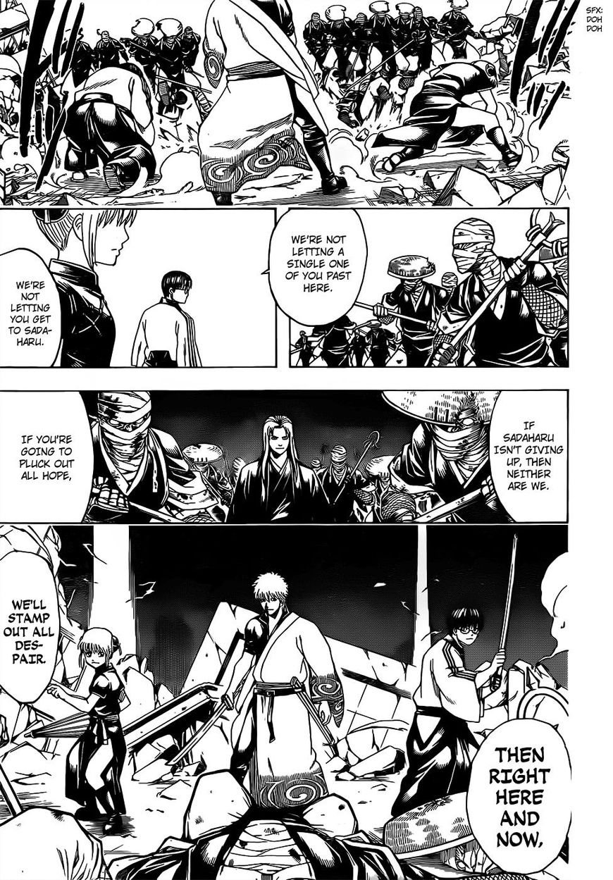 Gintama Chapter 659 page 9 - Chapter 659 : Hold Onto Trump Cards