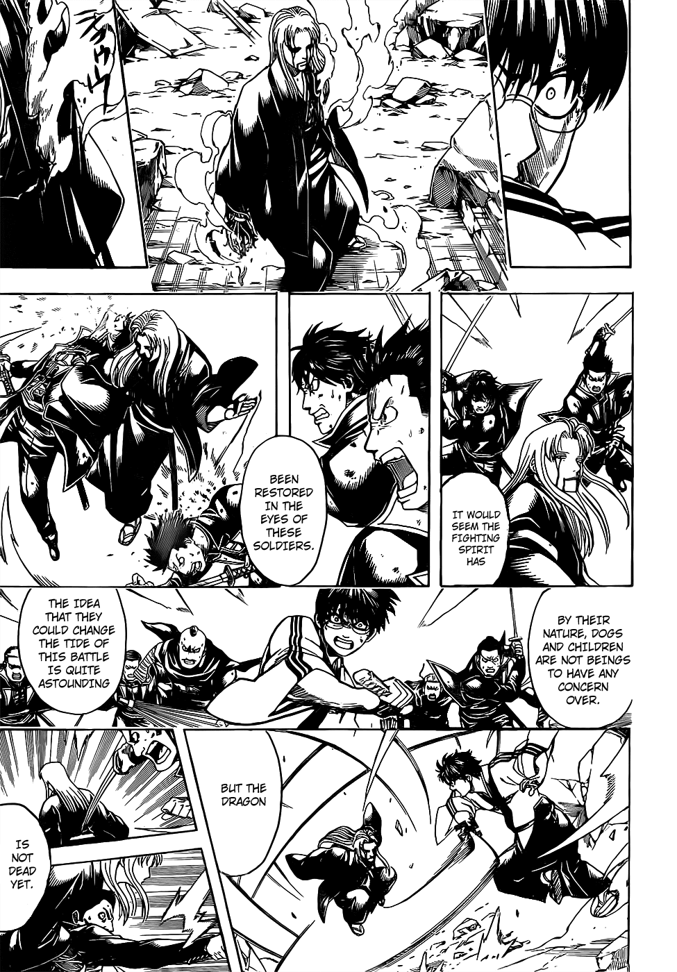 Gintama Chapter 663 page 9 - Chapter 663 : Wounds