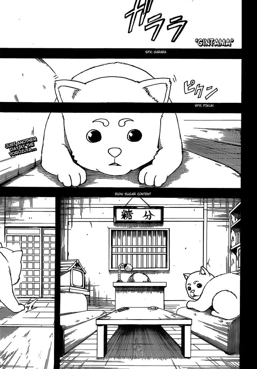 Gintama Chapter 664 page 1 - Chapter 664 : Guard Dog