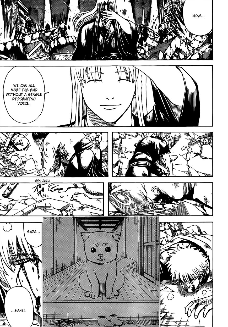 Gintama Chapter 665 page 11 - Chapter 665 : Flame of Life