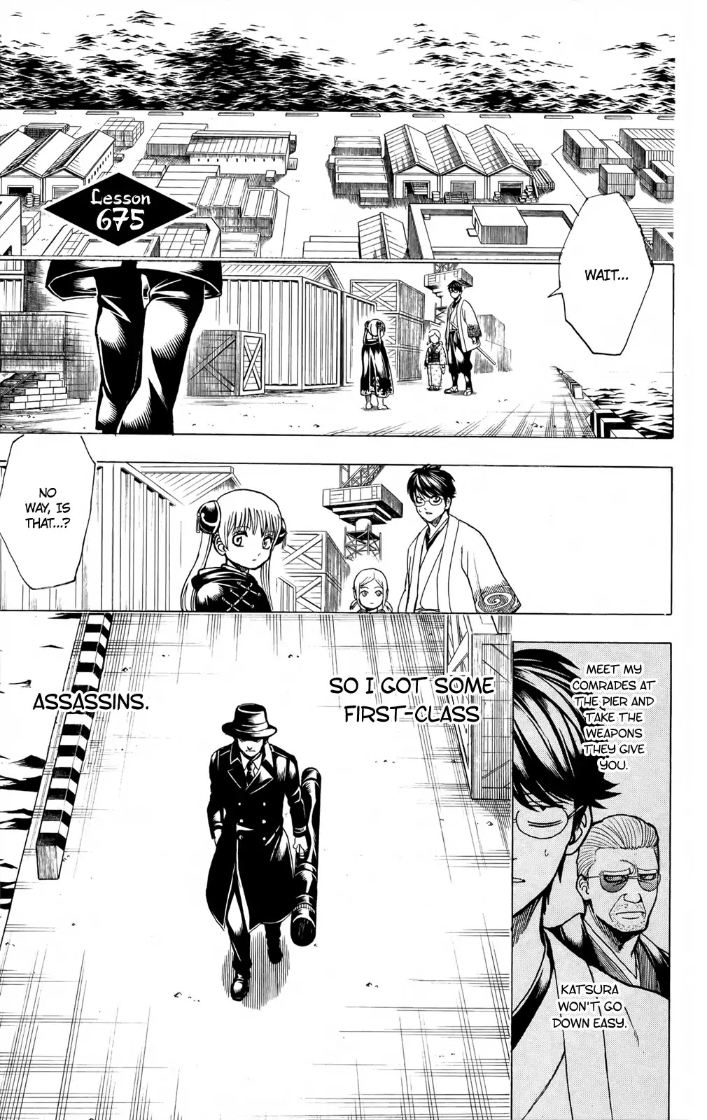 Gintama Chapter 675 page 1 - Chapter 675: Final Fantasy Happens in Live Action, Too
