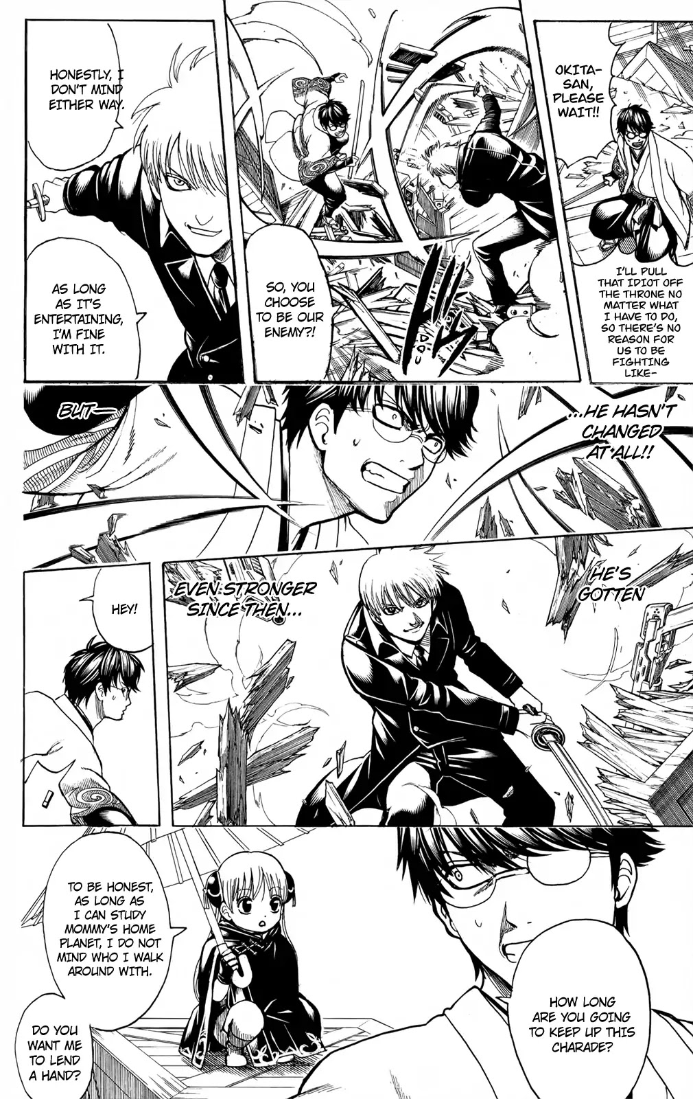 Gintama Chapter 675 page 12 - Chapter 675: Final Fantasy Happens in Live Action, Too