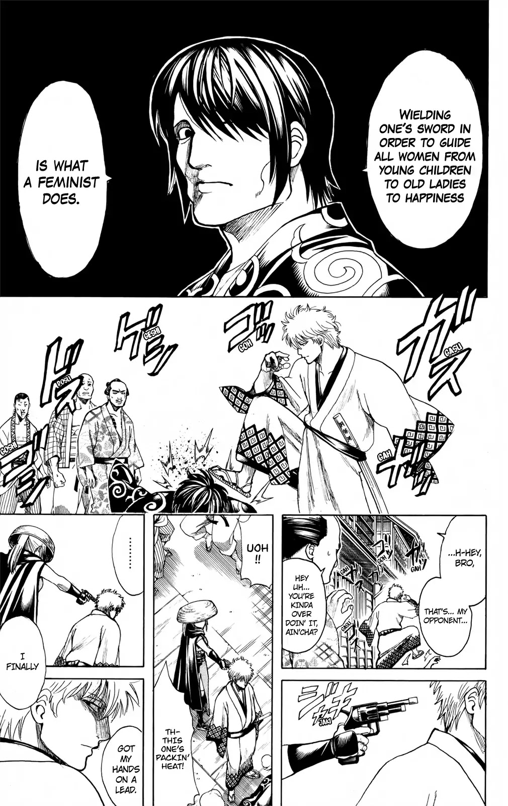 Gintama Chapter 675 page 7 - Chapter 675: Final Fantasy Happens in Live Action, Too