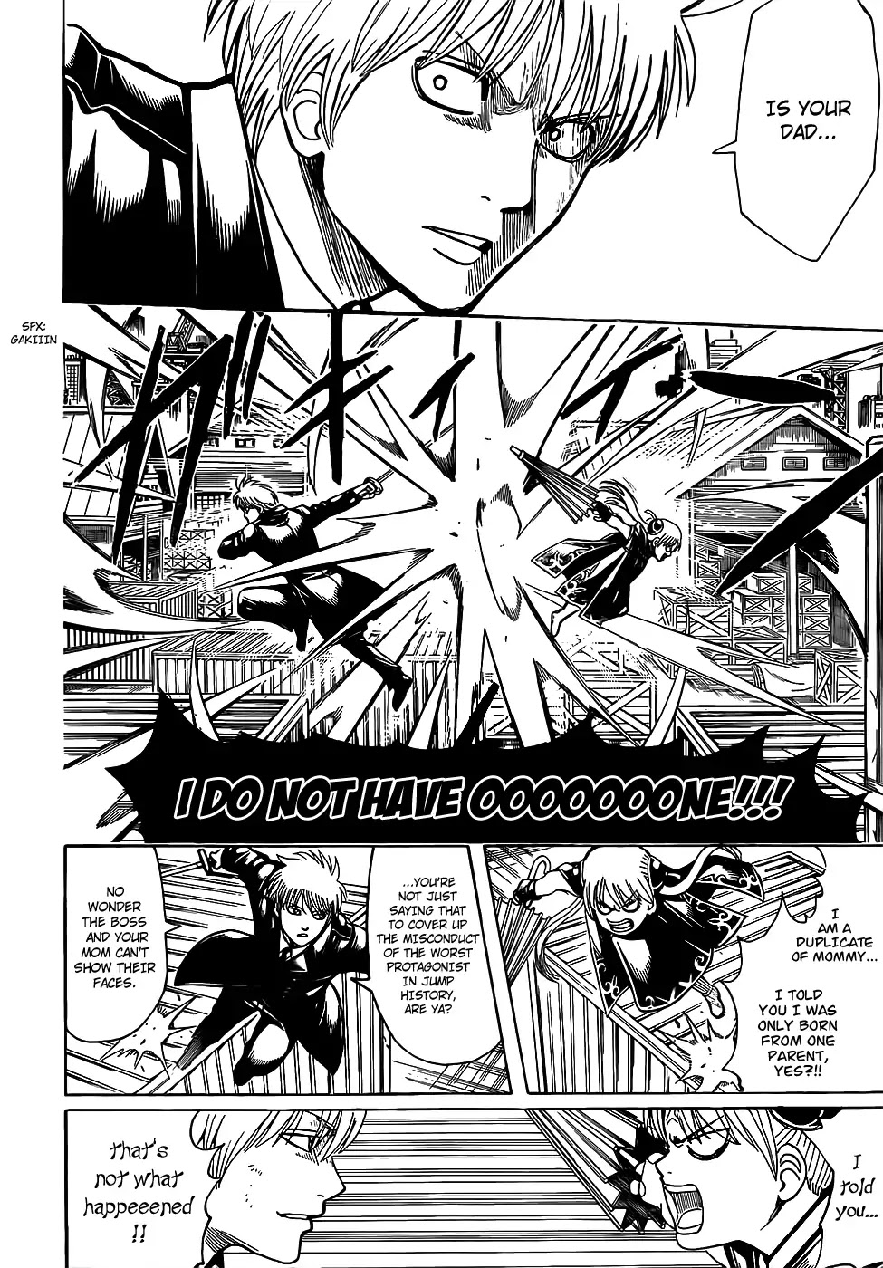 Gintama Chapter 676 page 10 - Chapter 676: If Boys did Mogumogu Time, People Would Get Angry
