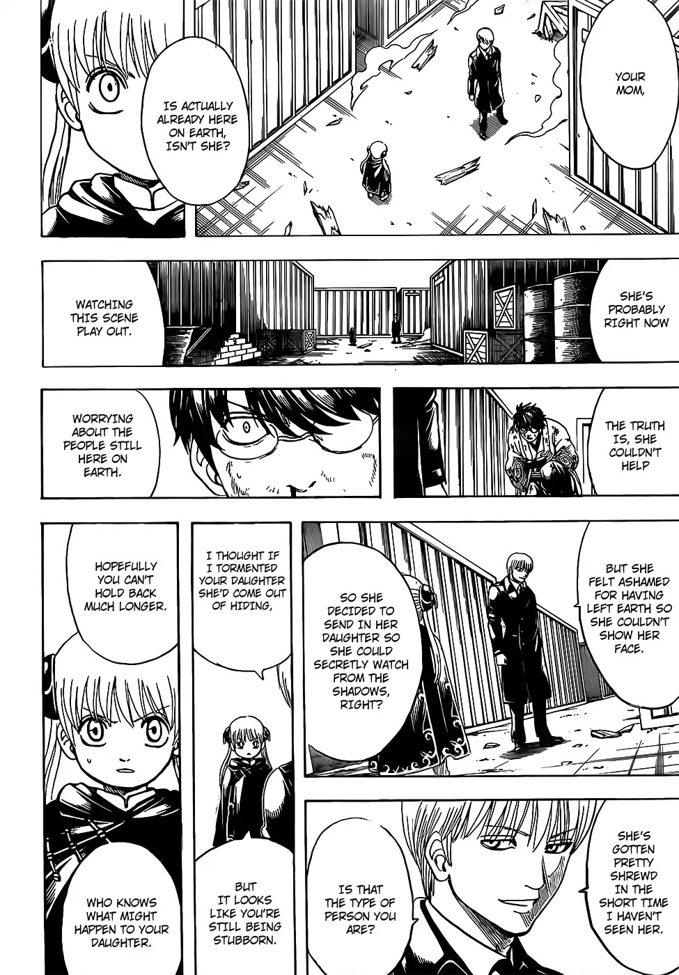 Gintama Chapter 676 page 14 - Chapter 676: If Boys did Mogumogu Time, People Would Get Angry