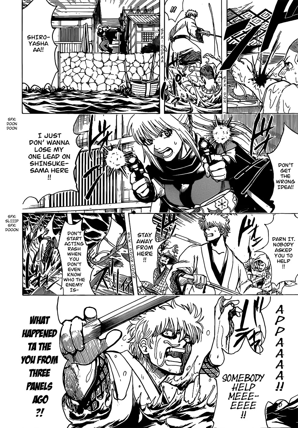 Gintama Chapter 676 page 6 - Chapter 676: If Boys did Mogumogu Time, People Would Get Angry