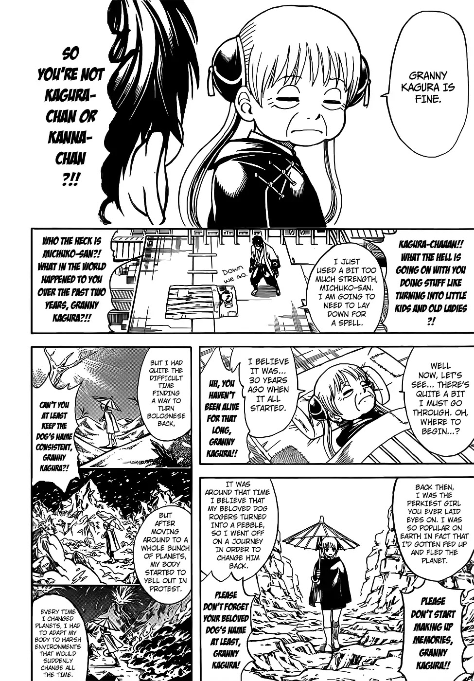 Gintama Chapter 678 page 10 - Chapter 678: It's Not Just Donbei, All Food Has Yoshioka Riho in It