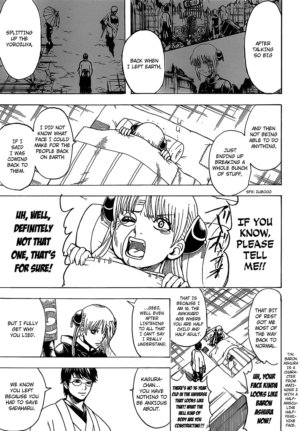 Gintama Chapter 678 page 13 - Chapter 678: It's Not Just Donbei, All Food Has Yoshioka Riho in It