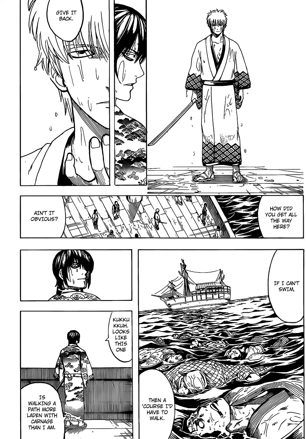 Gintama Chapter 678 page 16 - Chapter 678: It's Not Just Donbei, All Food Has Yoshioka Riho in It