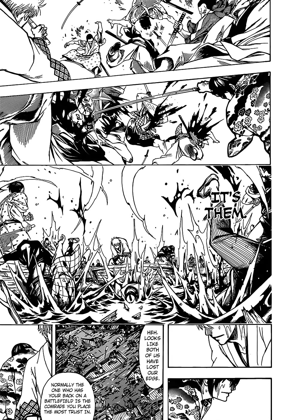 Gintama Chapter 678 page 3 - Chapter 678: It's Not Just Donbei, All Food Has Yoshioka Riho in It