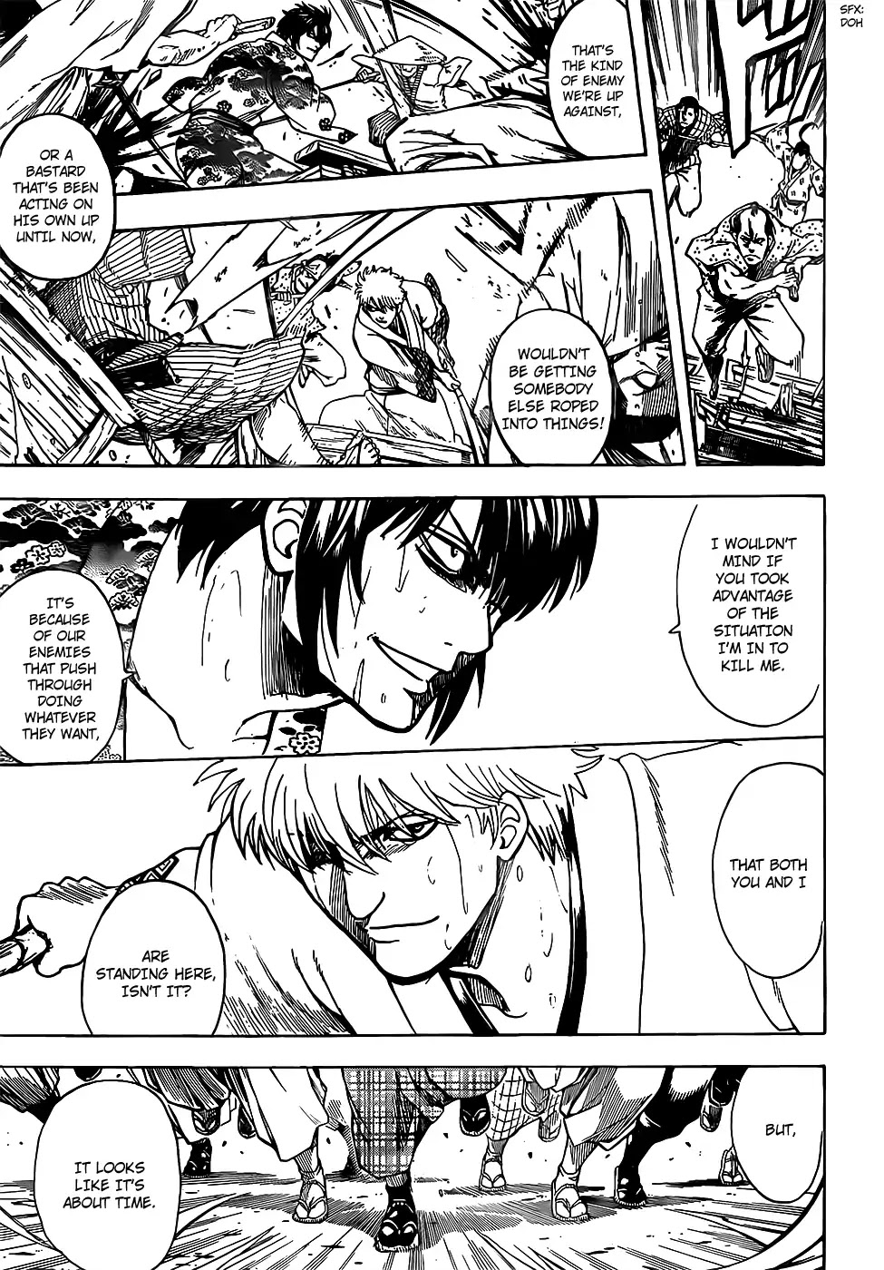 Gintama Chapter 678 page 5 - Chapter 678: It's Not Just Donbei, All Food Has Yoshioka Riho in It