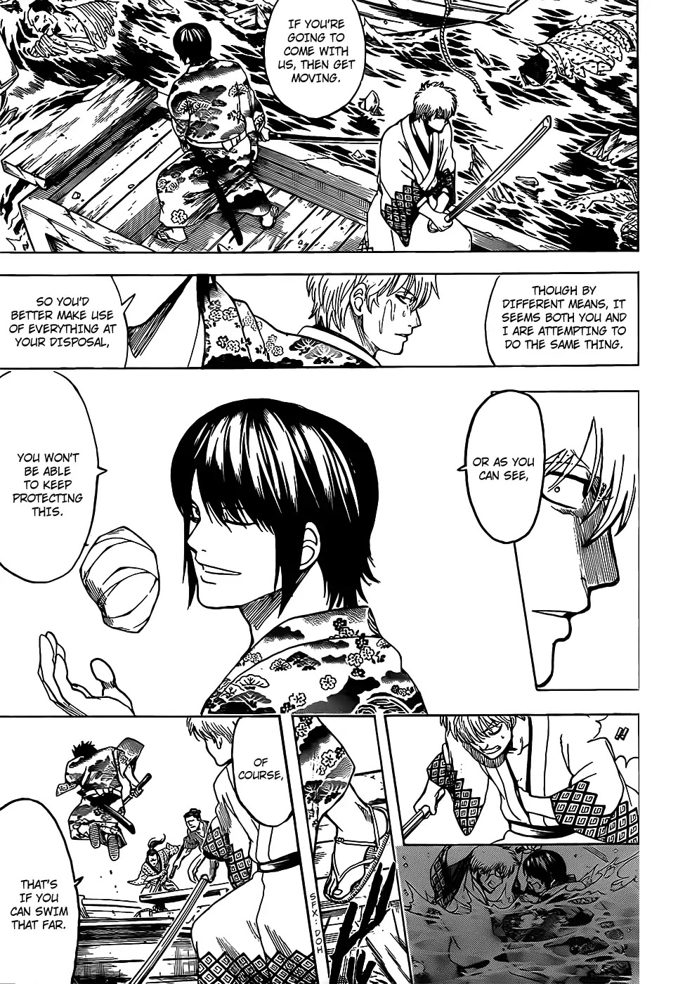 Gintama Chapter 678 page 7 - Chapter 678: It's Not Just Donbei, All Food Has Yoshioka Riho in It