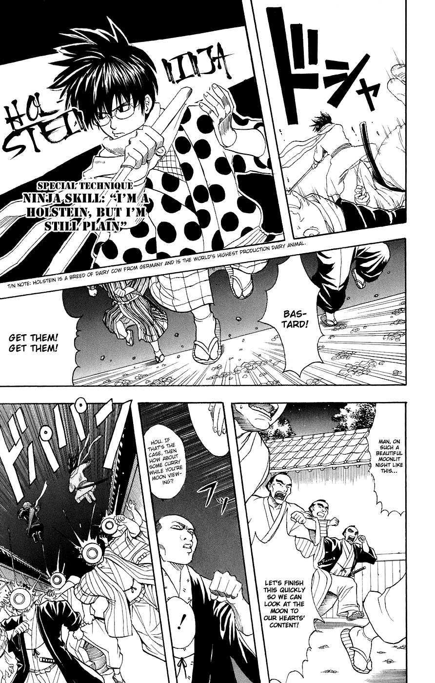Gintama Chapter 68 page 9 - Chapter 68 : Lesson 68: The Moon Knows Everything.