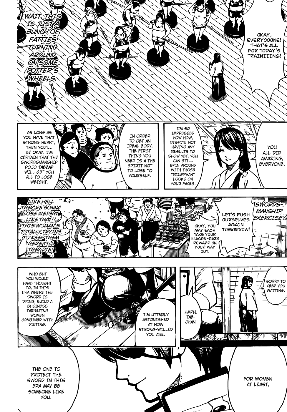 Gintama Chapter 684 page 12 - Chapter 684: The Trick to Dieting is to not Always Strain Yourself, Sometimes Give Yourself a Treat