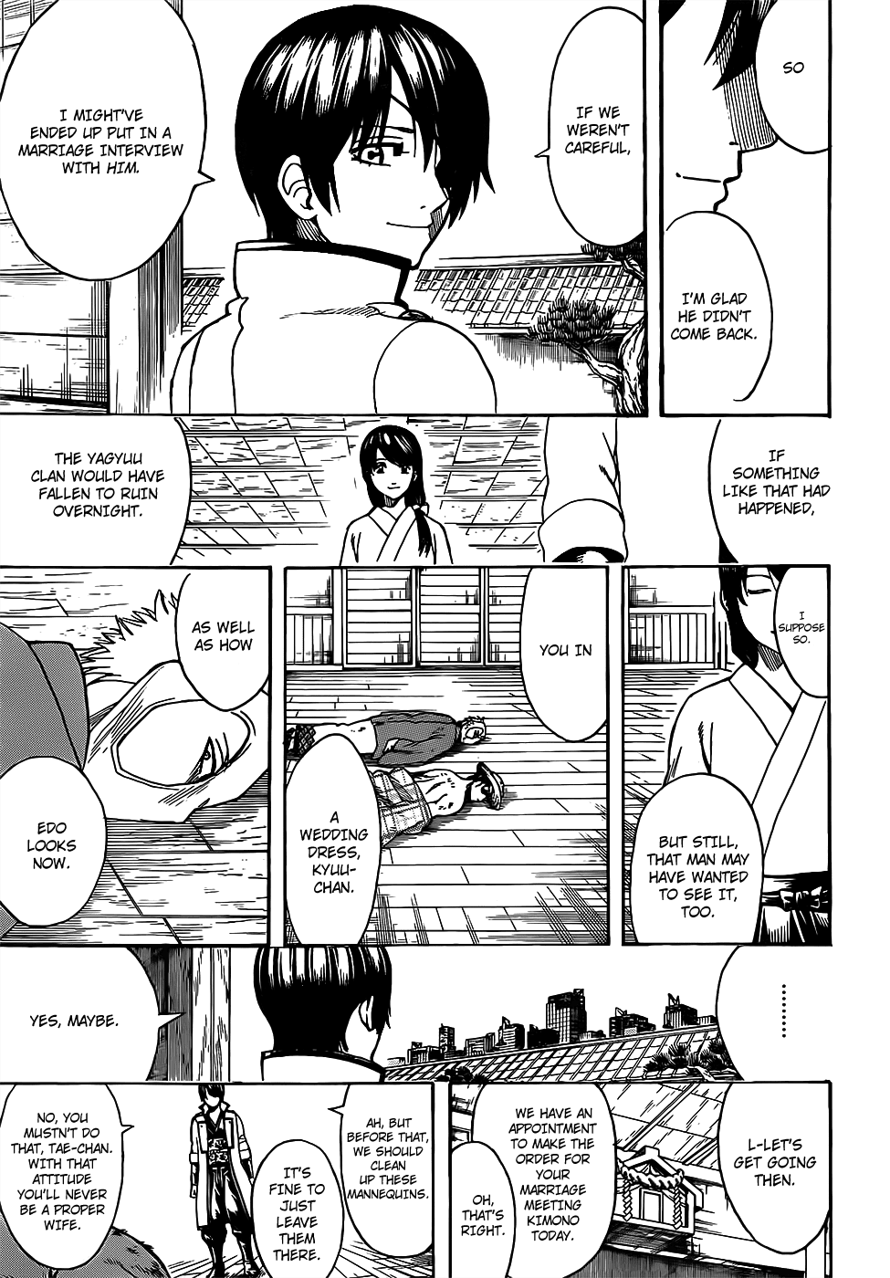 Gintama Chapter 684 page 17 - Chapter 684: The Trick to Dieting is to not Always Strain Yourself, Sometimes Give Yourself a Treat