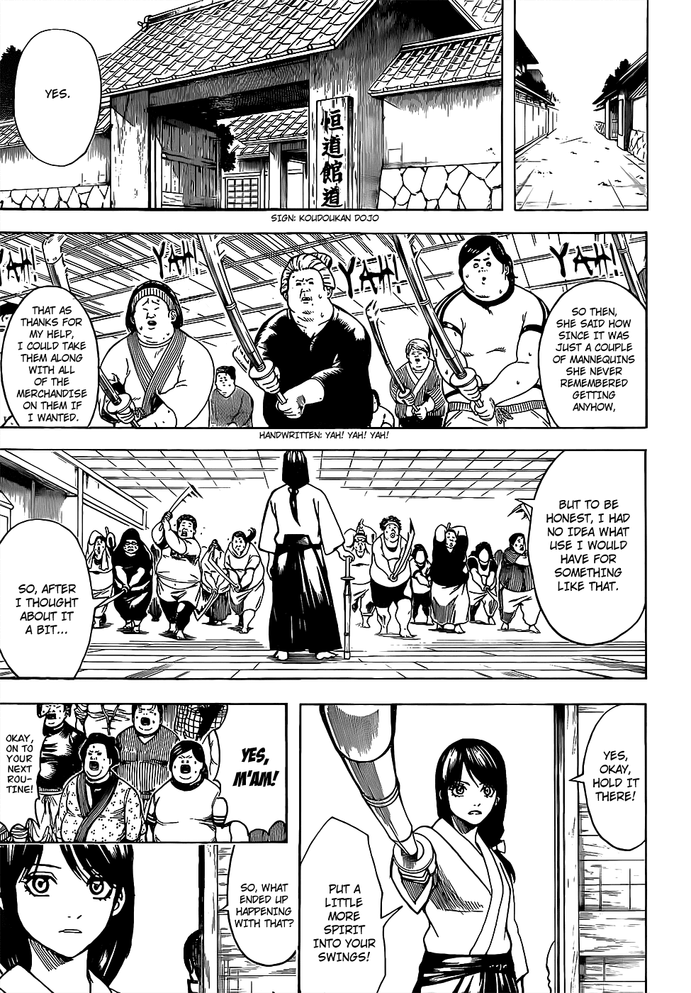 Gintama Chapter 684 page 9 - Chapter 684: The Trick to Dieting is to not Always Strain Yourself, Sometimes Give Yourself a Treat