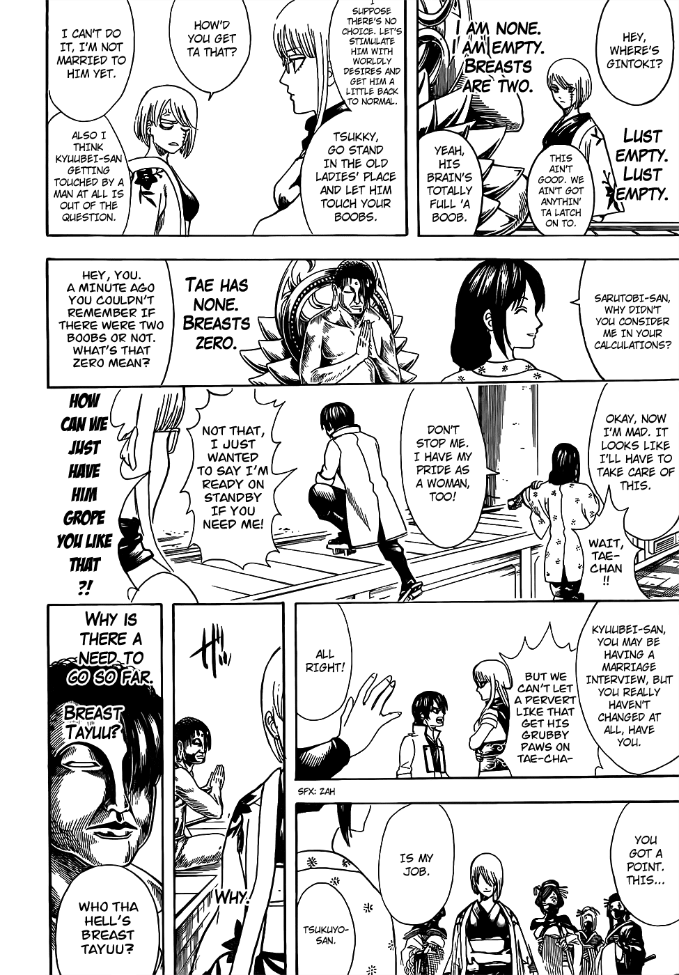 Gintama Chapter 686 page 12 - Chapter 686: Even for Villains, There Are Things That Are Okay to Do and Things That Are Not Okay to Do