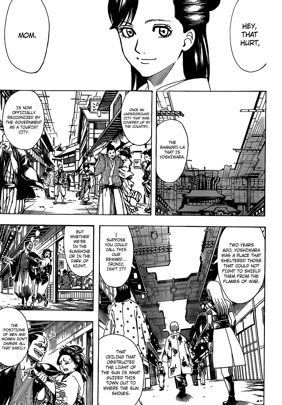 Gintama Chapter 686 page 3 - Chapter 686: Even for Villains, There Are Things That Are Okay to Do and Things That Are Not Okay to Do