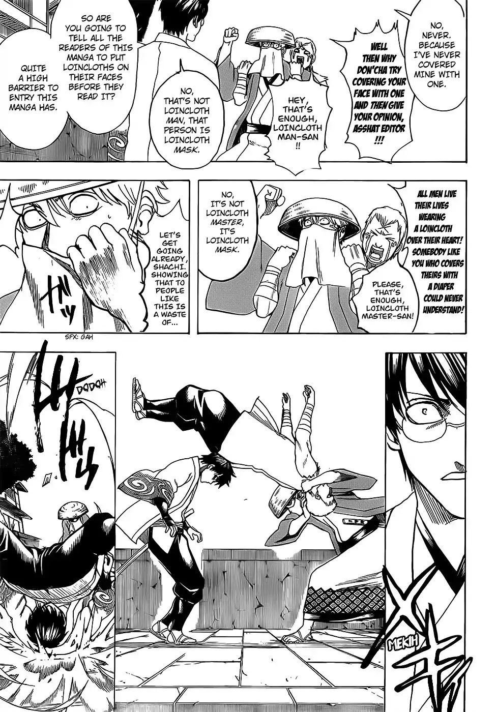 Gintama Chapter 688 page 11 - Chapter 688: Buy Extra Mosaic Screen Tones, Too