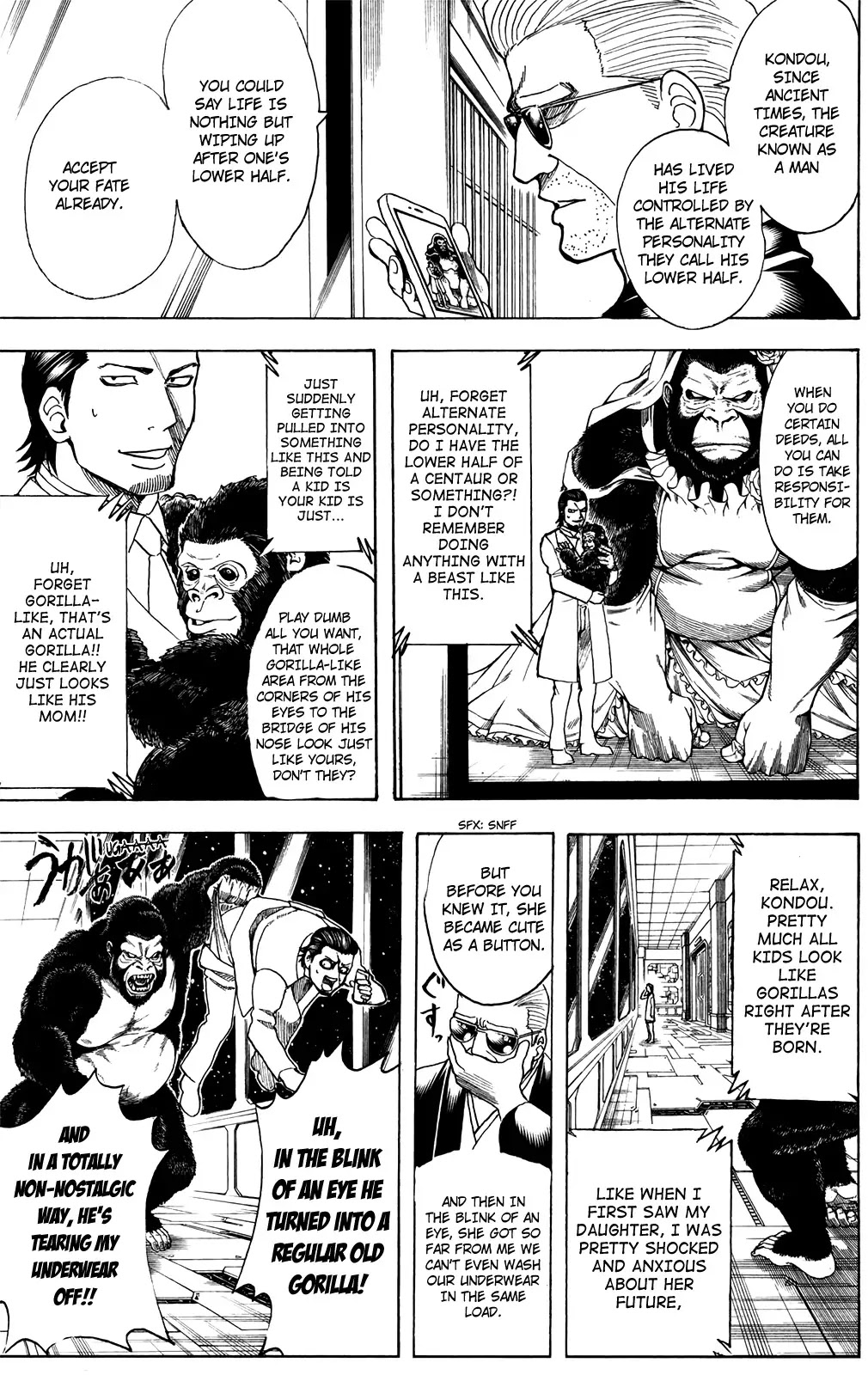 Gintama Chapter 693 page 9 - Chapter 693: UHO