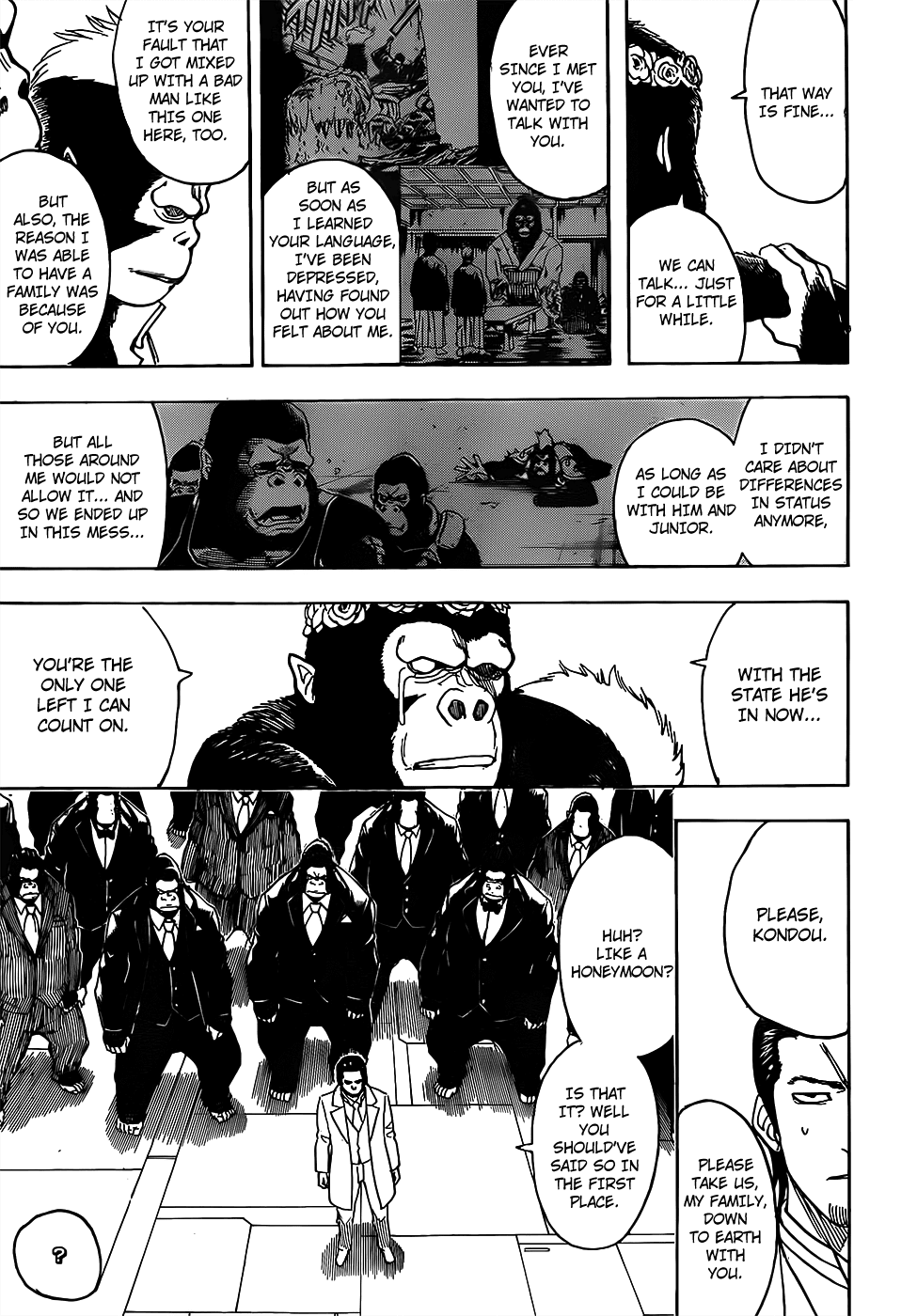 Gintama Chapter 694 page 17 - Chapter 694: Gorilla Comes From the Gorilla And is More Gorilla Than Gorilla
