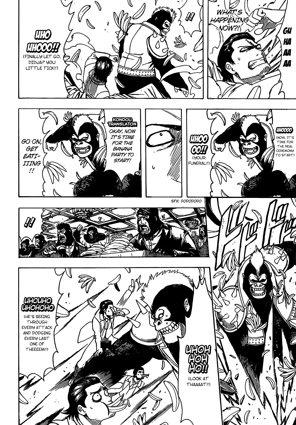 Gintama Chapter 694 page 8 - Chapter 694: Gorilla Comes From the Gorilla And is More Gorilla Than Gorilla