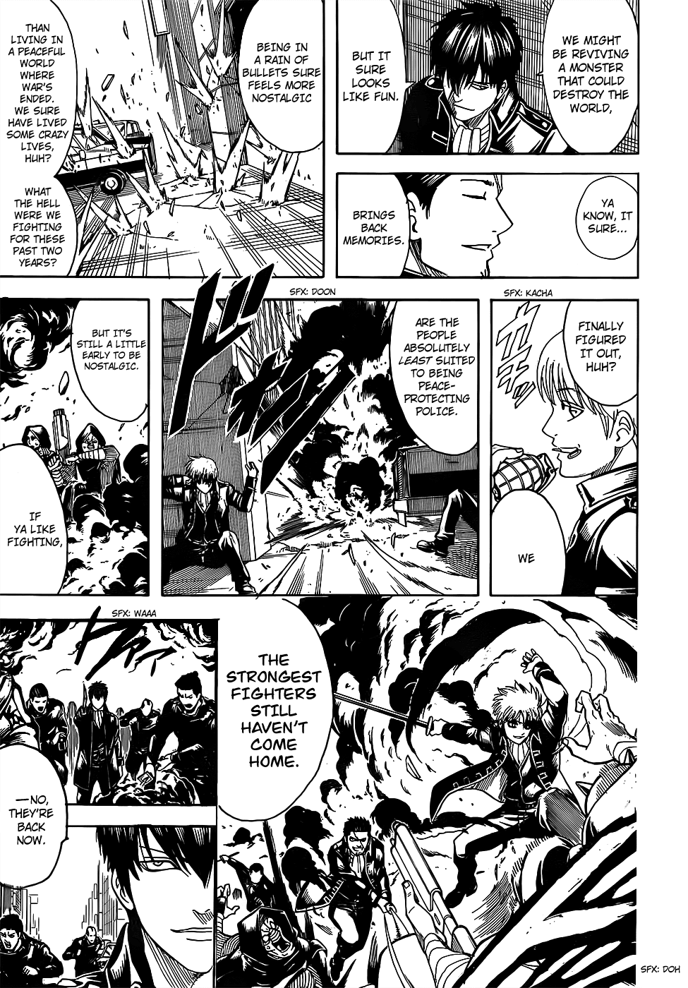 Gintama Chapter 696 page 11 - Chapter 696: Cheap Sake