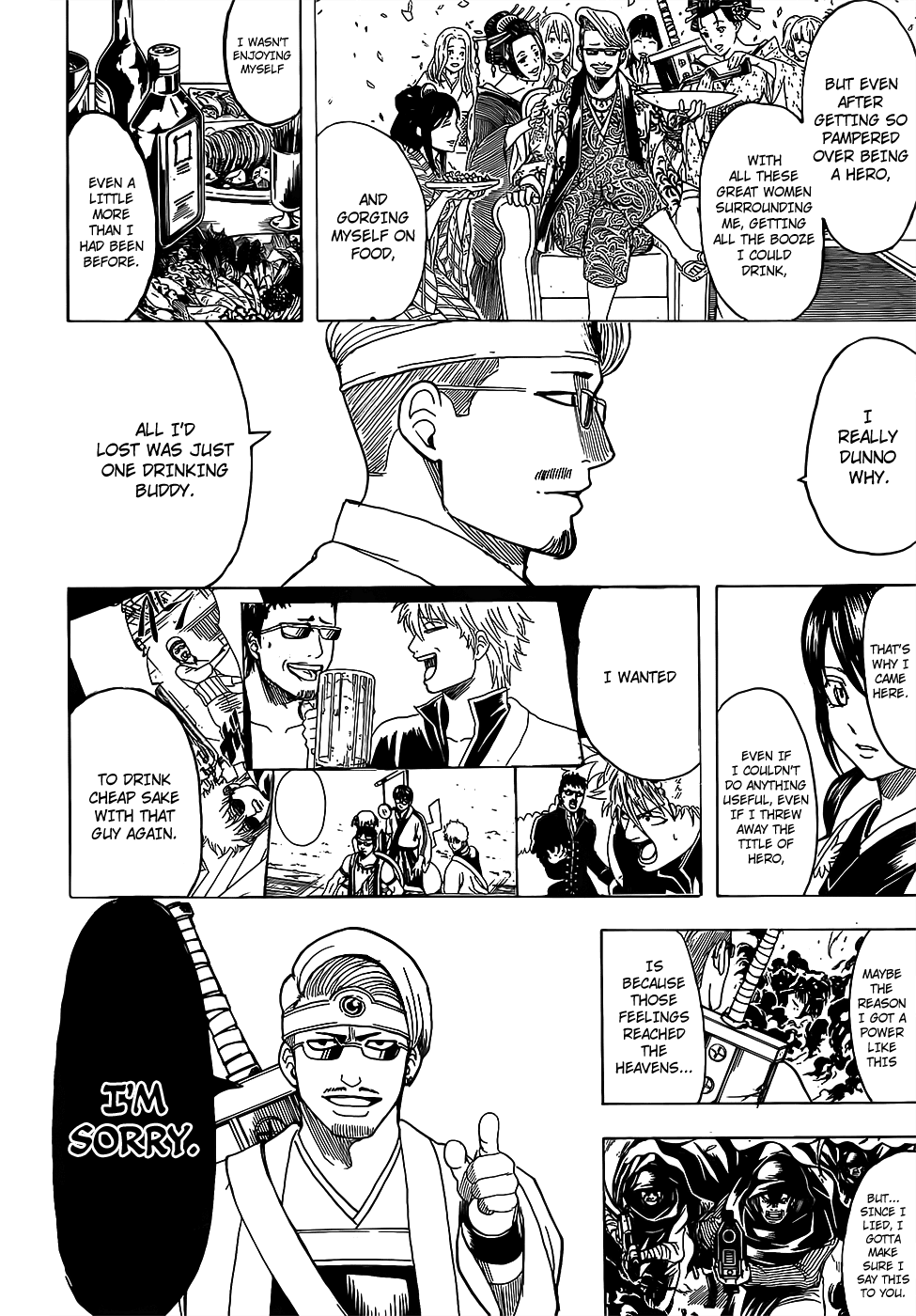 Gintama Chapter 696 page 18 - Chapter 696: Cheap Sake