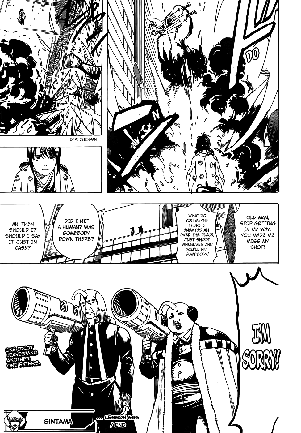 Gintama Chapter 696 page 19 - Chapter 696: Cheap Sake