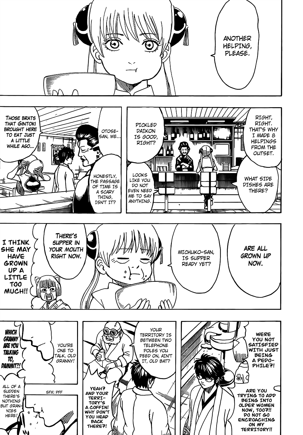Gintama Chapter 697 page 11 - Chapter 697: A Myriad of Threads