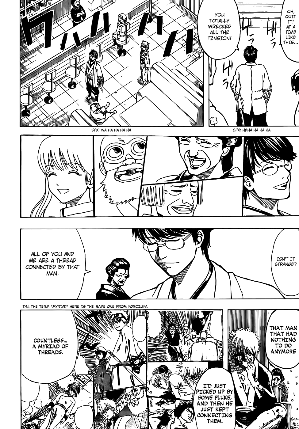 Gintama Chapter 697 page 12 - Chapter 697: A Myriad of Threads