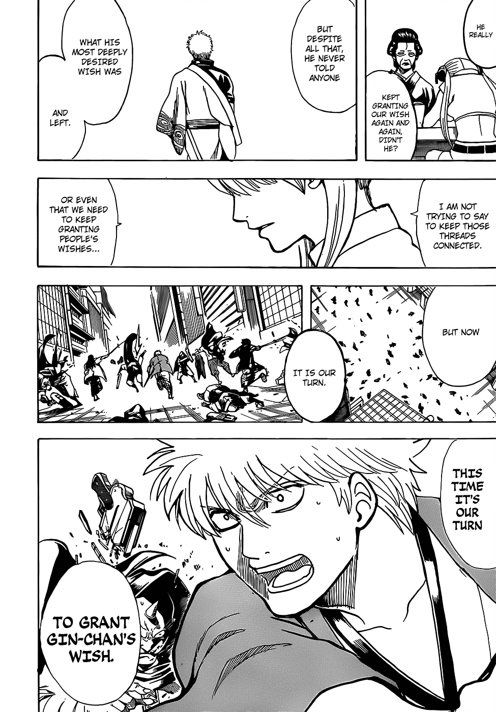 Gintama Chapter 697 page 14 - Chapter 697: A Myriad of Threads