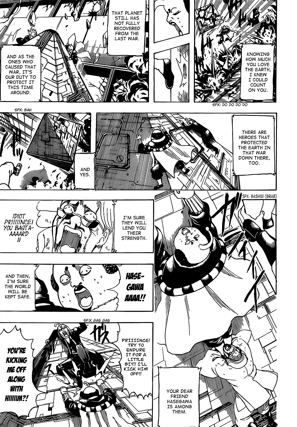 Gintama Chapter 697 page 9 - Chapter 697: A Myriad of Threads