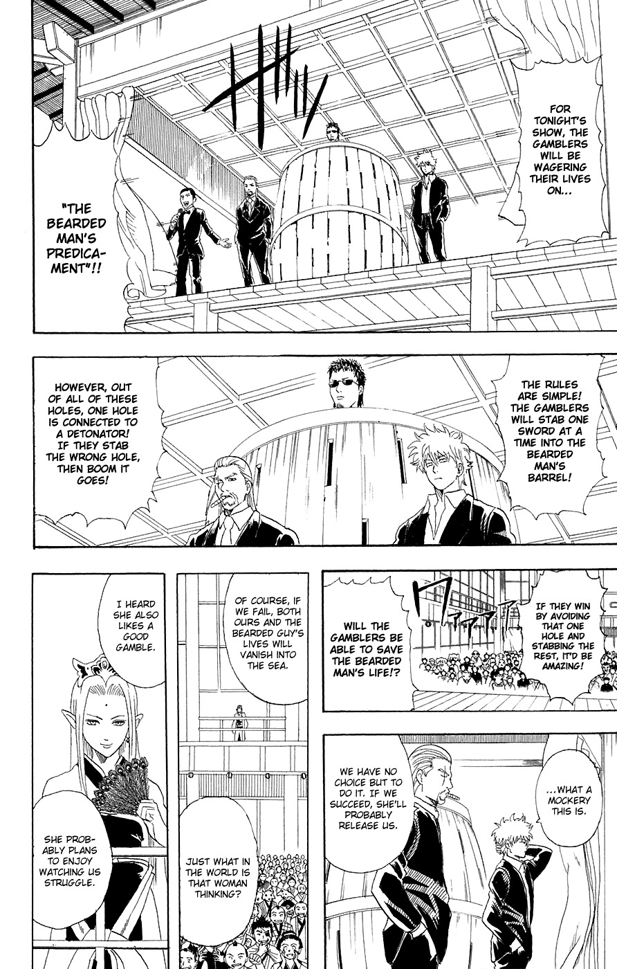 Gintama Chapter 70 page 13 - Chapter 70 : Lesson 70: A Life Without Gambling Is Like Sushi Without Wasabi.