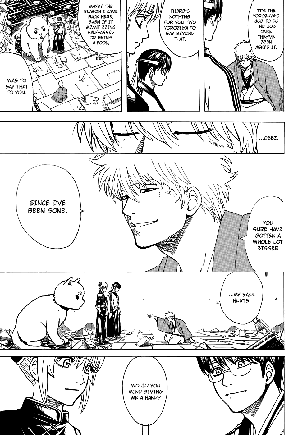 Gintama Chapter 701 page 23 - Chapter 701: Homing Instinct