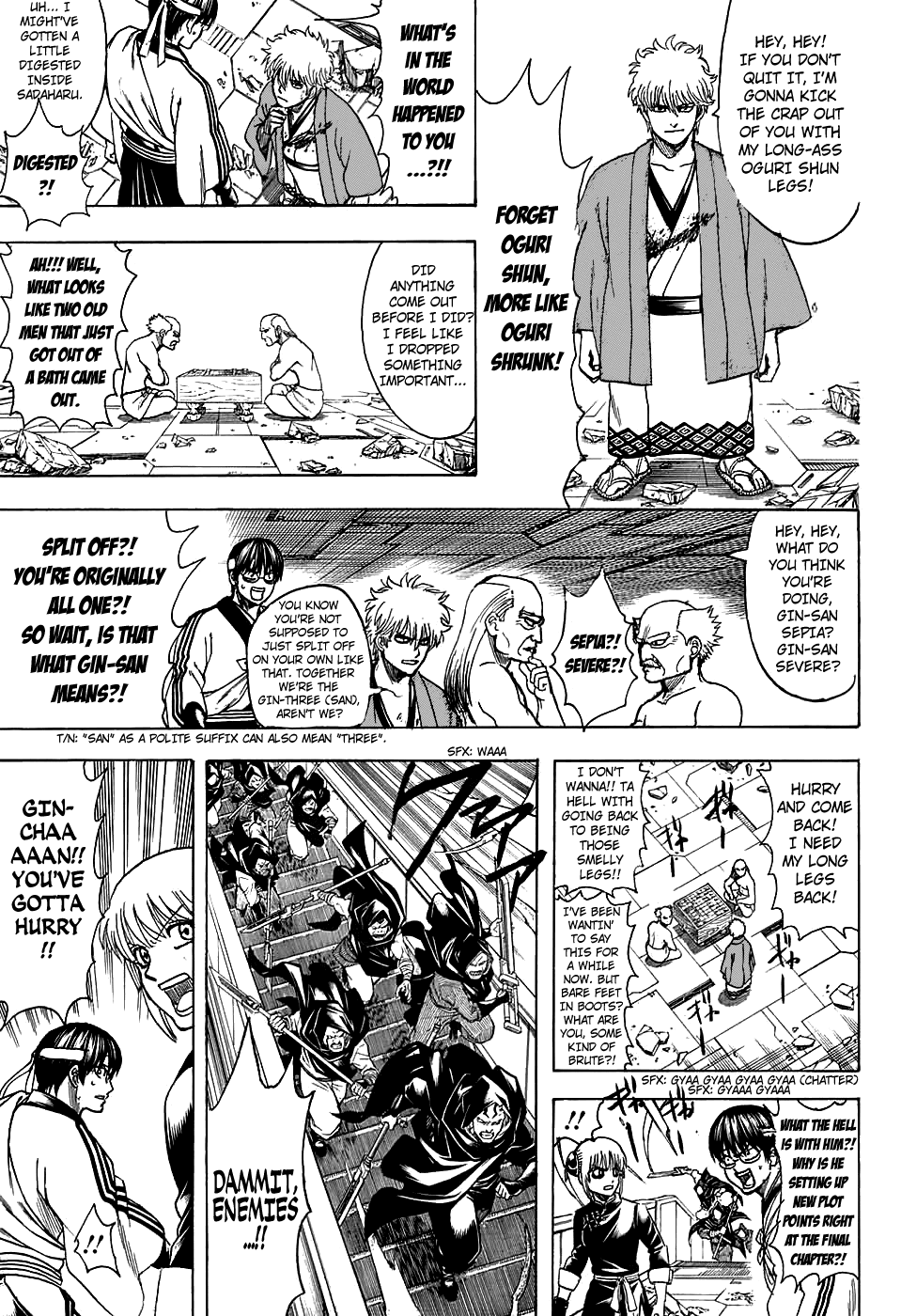 Gintama Chapter 701 page 25 - Chapter 701: Homing Instinct